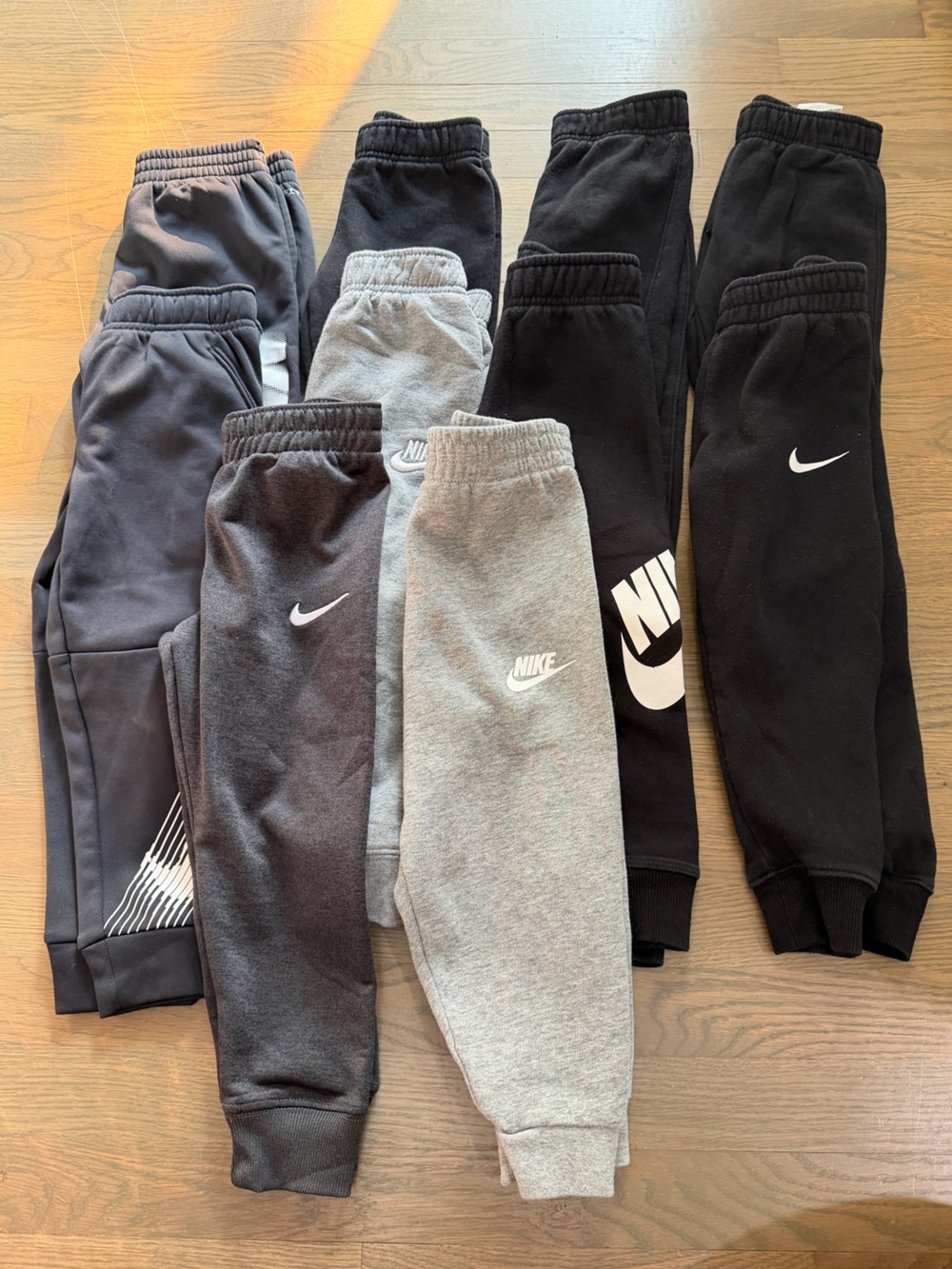 Nike Kids Jogger Pants - Black & Gray size 4